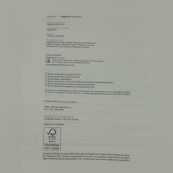 Ecopoemas Nicanor Parra : El Cielo Se Está Cayendo a Pedazos. Spanish Edition - Picture 4 of 10